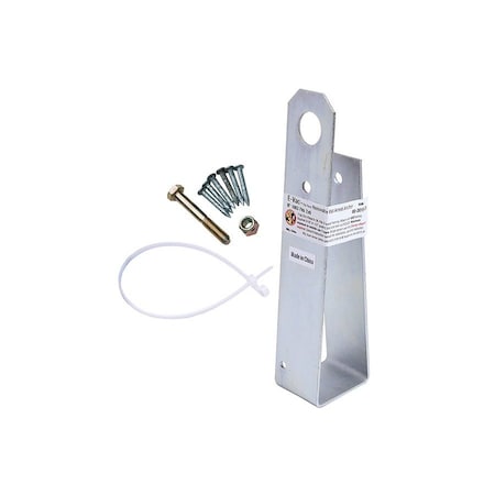 Super Anchor Safety 2x6 Evac Anchor Kit 11ga Zinc Plated Steel - Single Pack 1063